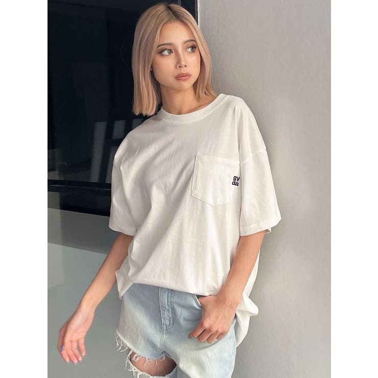 Mickey Mouse / ポケットBIGTシャツ[品番：MKSW0054886]｜GYDA