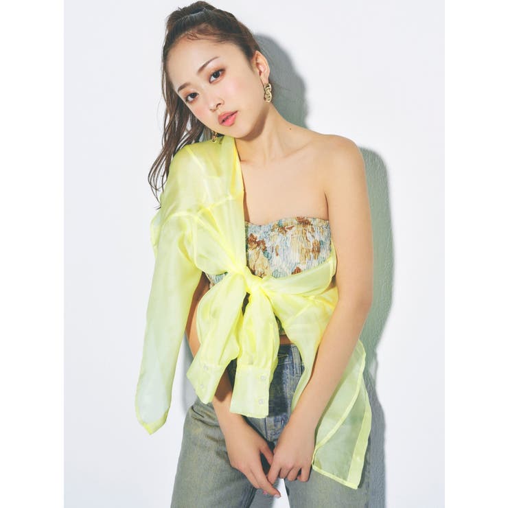 FLOWER PATTERNベアビスチェ[品番：MKSW0054860]｜GYDA