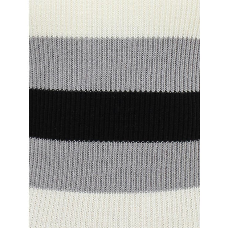 ボーダーノースリーブ2wayワンピース | GYDA | 詳細画像29 