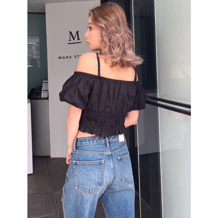 Symmetry GYDAチャームオフショルブラウス | GYDA | 詳細画像5 