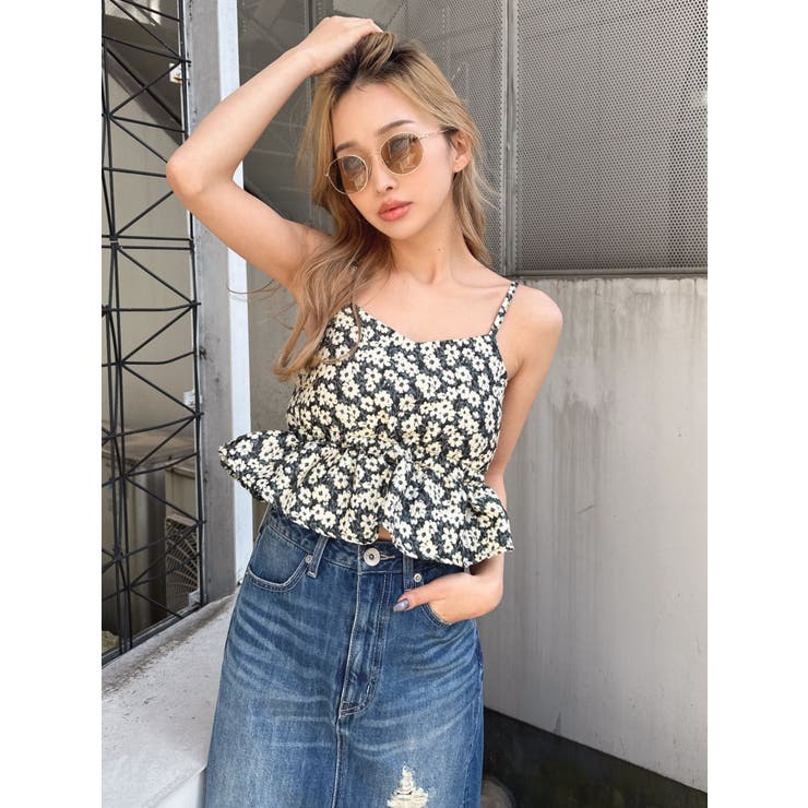 フラワージャカードキャミブラウス | GYDA | 詳細画像14 