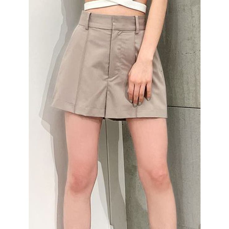 ハイウエストセンタープレスショートパンツ【SETUP着用可】 | GYDA | 詳細画像2 