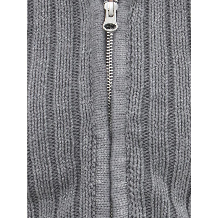 ワイドストラップシェイプトップス　Mサイズ SLY | EMBROIDERY ZIP UP トップス (ニット ) |SHEL'TTER WEBSTORE