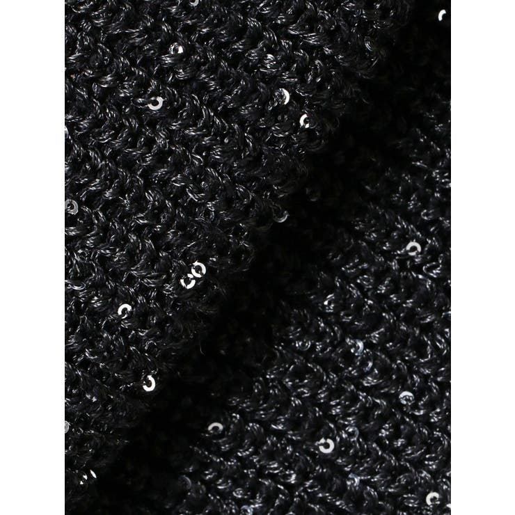 ラメスパンコールLOOSEニットタンクトップ | GYDA | 詳細画像31 