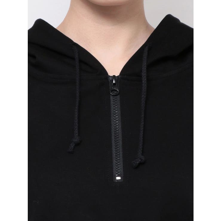 ハーフZIPノースリーブショートパーカー | GYDA | 詳細画像26 