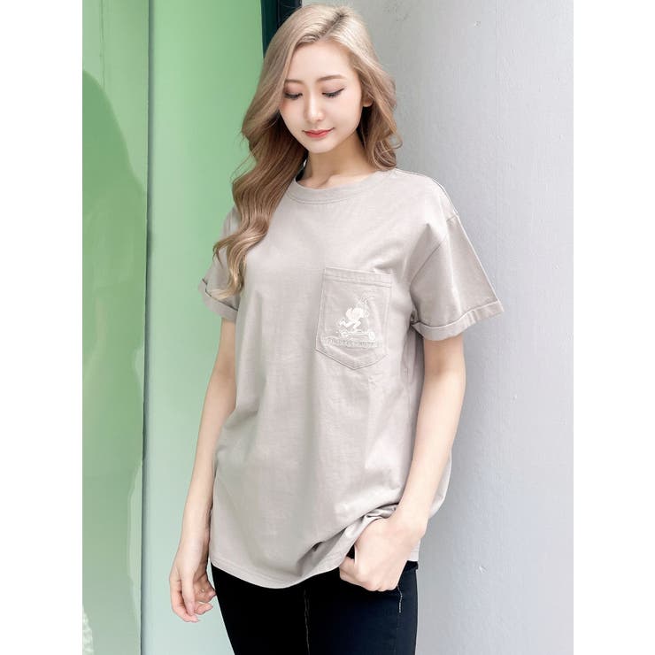 FLEX ZONE BUNNYポケットBIG Tシャツ[品番：MKSW0057671]｜GYDA