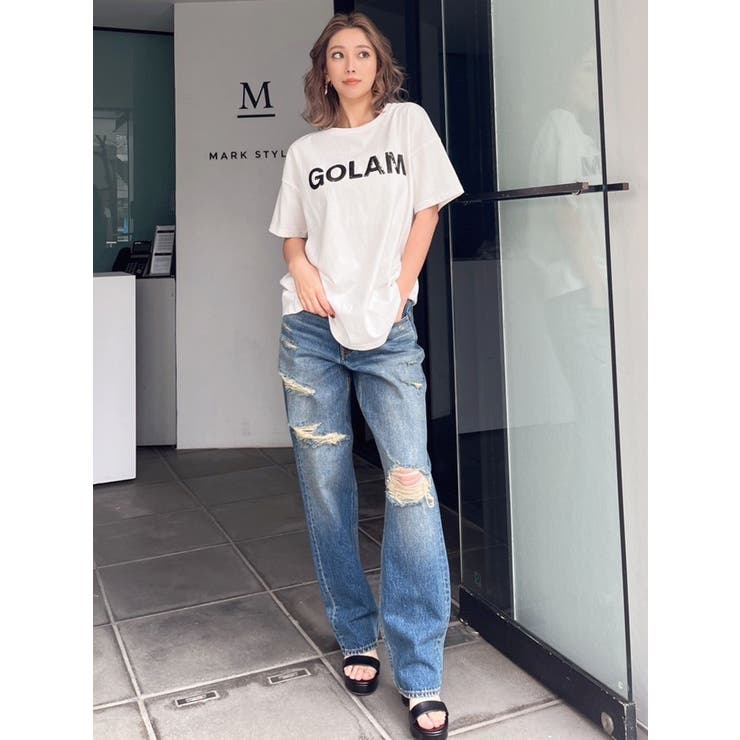 【美品】エムズグレイシー 23SS Tシャツ スパンコール 女の子　カタログ掲載 エムズグレイシー Tシャツ スパンコール 女の子 カタログ掲載