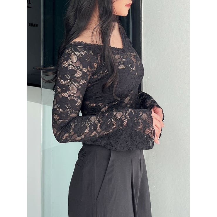 2WAYレーストップス[品番：MKSW0058072]｜GYDA（ジェイダ）の
