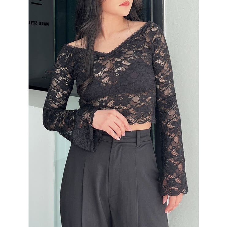 ブラック | 2WAYレーストップス | GYDA