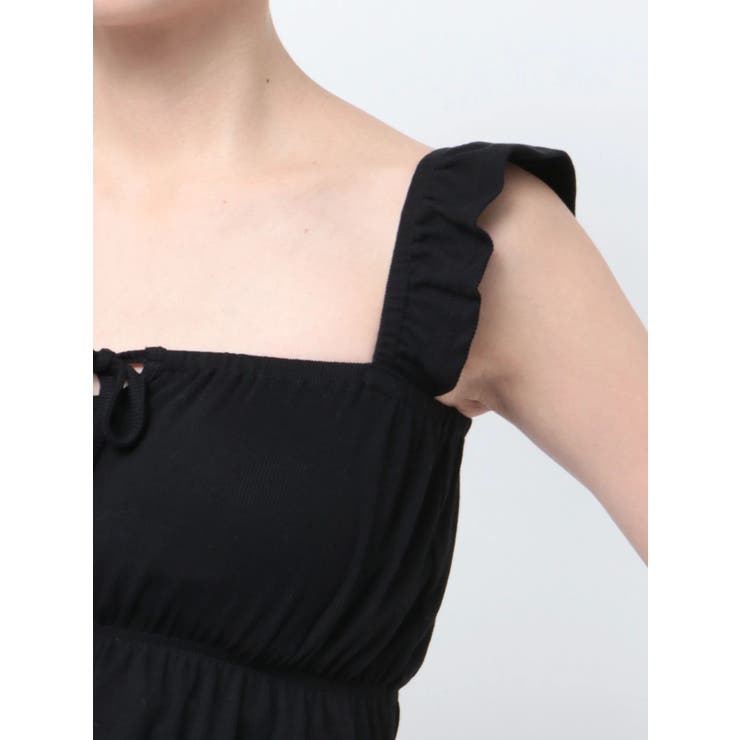 リボンフレアリブトップス | GYDA | 詳細画像30 