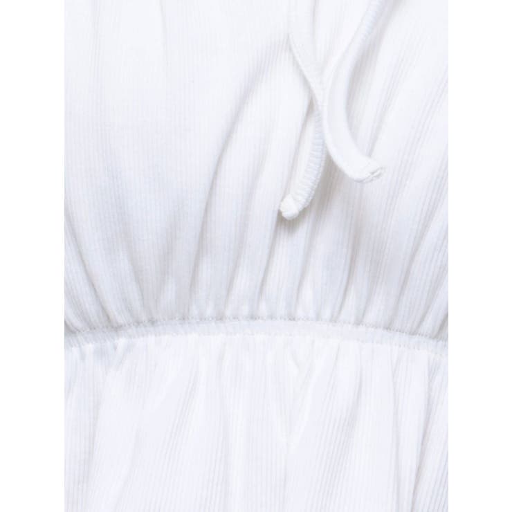 リボンフレアリブトップス | GYDA | 詳細画像34 