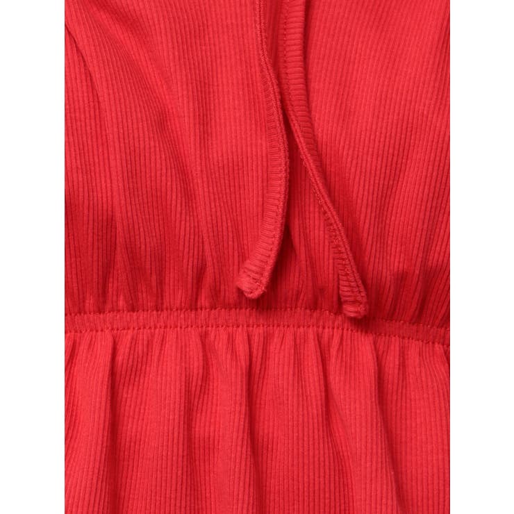 リボンフレアリブトップス | GYDA | 詳細画像35 