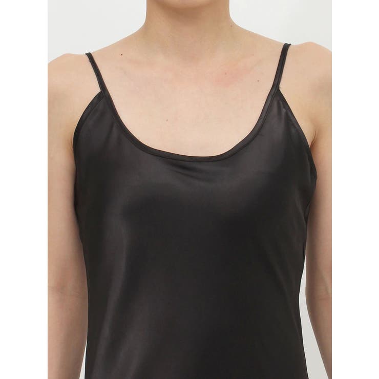 バックオープンサテンキャミロングワンピース | GYDA | 詳細画像39 