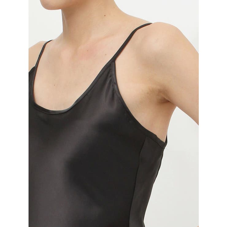 バックオープンサテンキャミロングワンピース | GYDA | 詳細画像40 