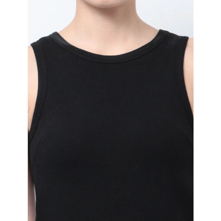 カットアウトテレコスリットロングワンピース | GYDA | 詳細画像29 