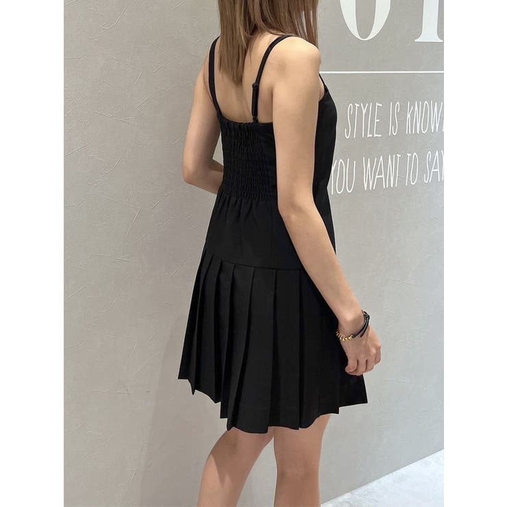 【TINY】アシメストラッププリーツワンピース | GYDA | 詳細画像41 