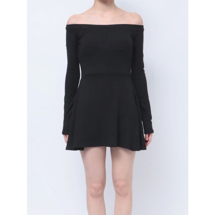 オフショルフレアワンピース | GYDA | 詳細画像25 