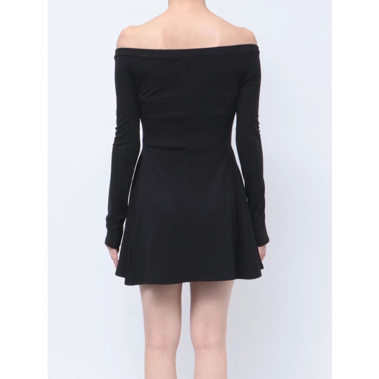 オフショルフレアワンピース | GYDA | 詳細画像27 