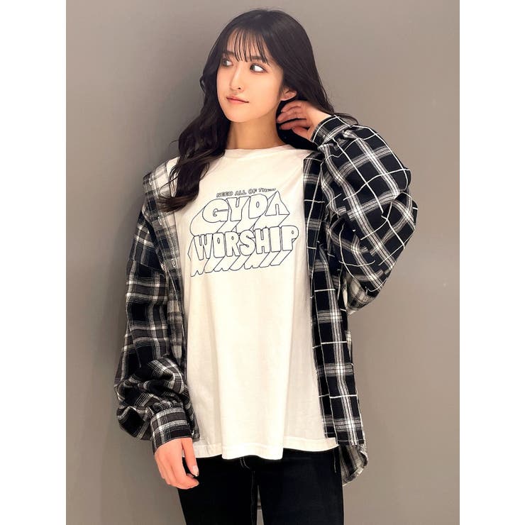 MANY MIX CHECKシャツ | GYDA | 詳細画像28 