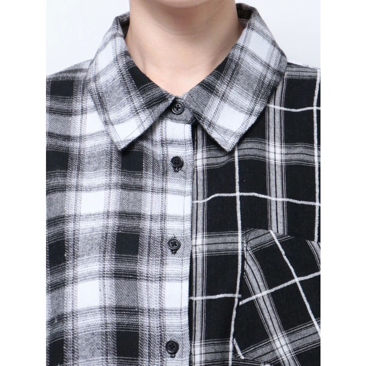 MANY MIX CHECKシャツ[品番：MKSW0059242]｜GYDA（ジェイダ）の