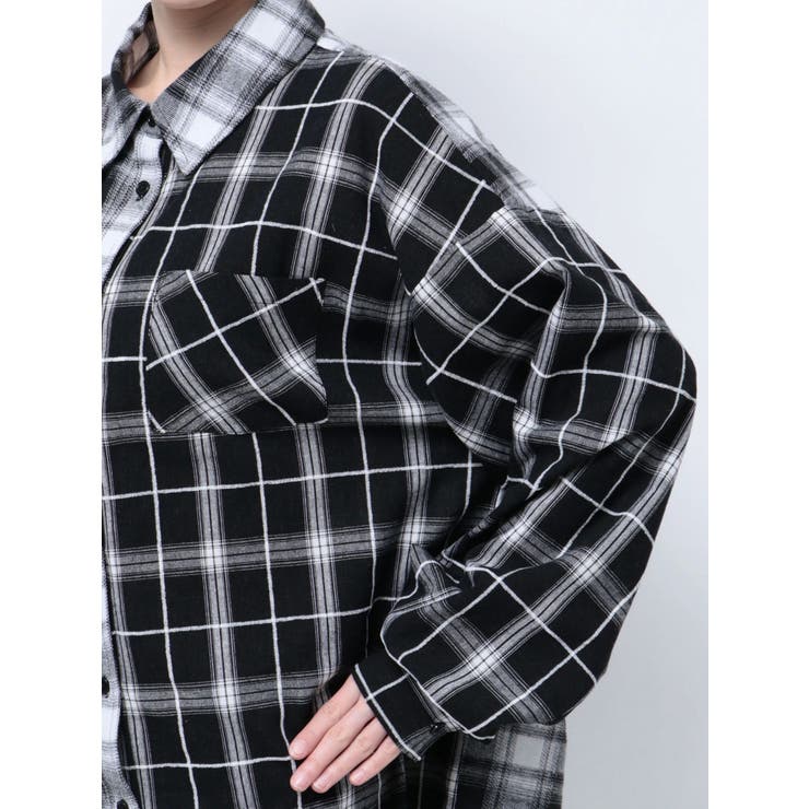 MANY MIX CHECKシャツ[品番：MKSW0059242]｜GYDA（ジェイダ）の