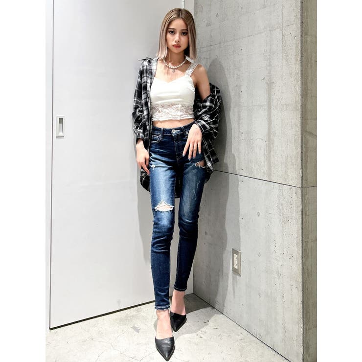MARK & LONA レディースシャツ 36 美品 レディースウェア