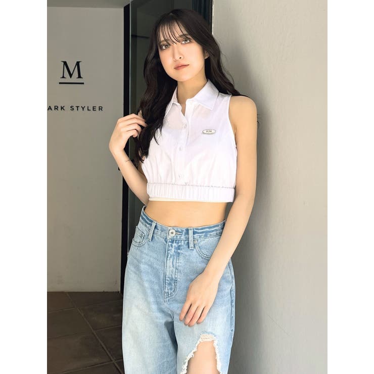 オフホワイト | GYDAプレートアメスリシャツ | GYDA