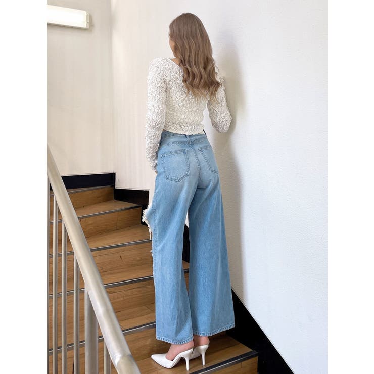 シャーリング2WAYショートカーディガン | GYDA | 詳細画像19 