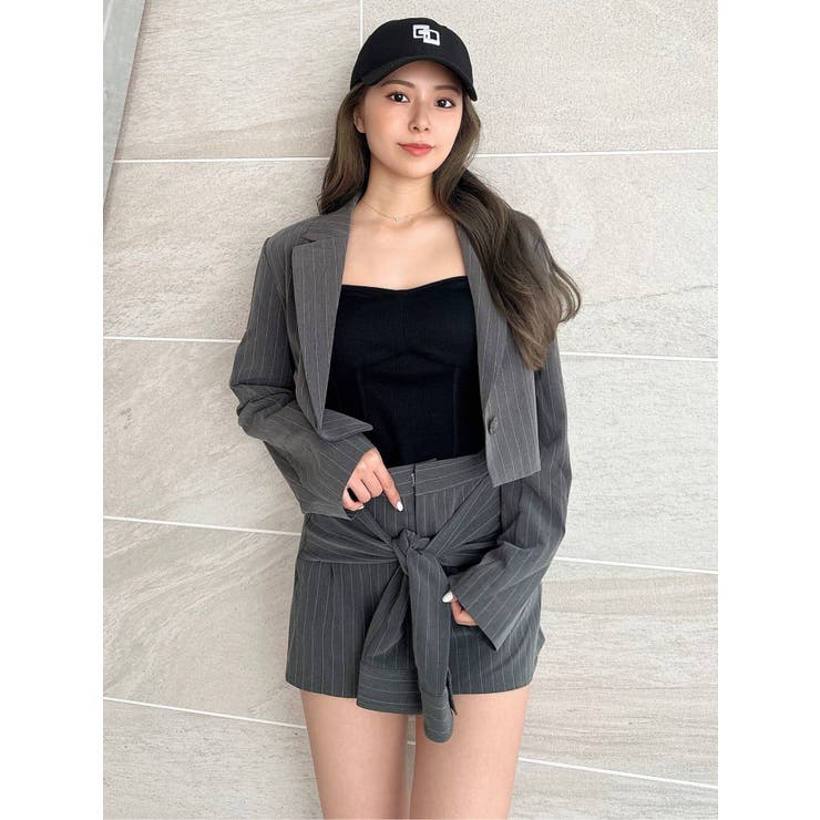 ウエストデザインスカートライクショートパンツ【SETUP着用可】 | GYDA | 詳細画像42 