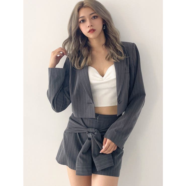 ウエストデザインスカートライクショートパンツ【SETUP着用可】 | GYDA | 詳細画像45 