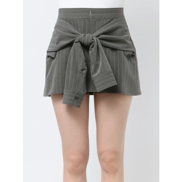 ウエストデザインスカートライクショートパンツ【SETUP着用可】 | GYDA | 詳細画像49 