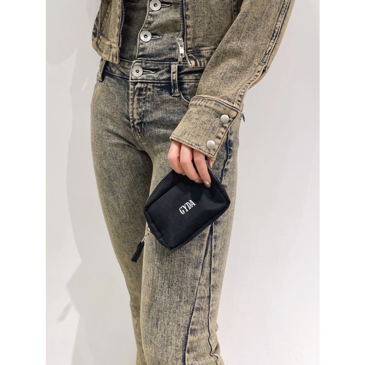 SHOPLIST限定】GYDA embroidery ミニポーチ[品番：MKSW0059256