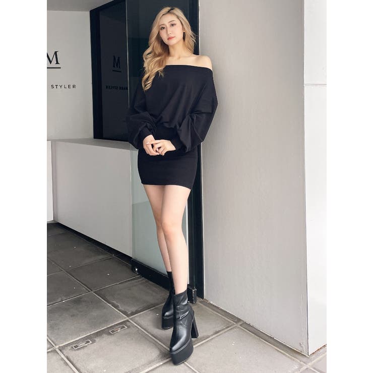 【厚底】バルキーショートブーツ | GYDA | 詳細画像26 