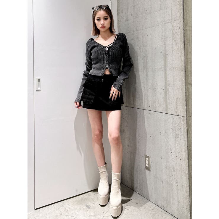 【厚底】バルキーショートブーツ | GYDA | 詳細画像39 