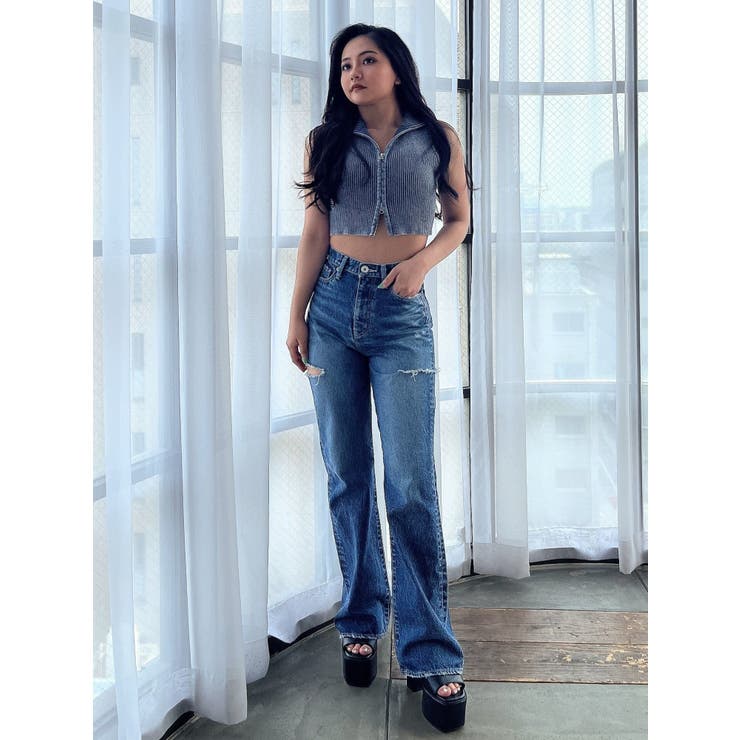 ブリーチＷファスナーノースリトップス | GYDA | 詳細画像15 