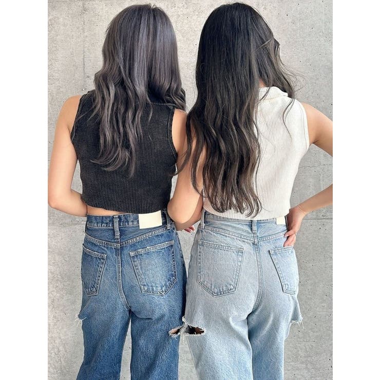 ブリーチＷファスナーノースリトップス | GYDA | 詳細画像37 