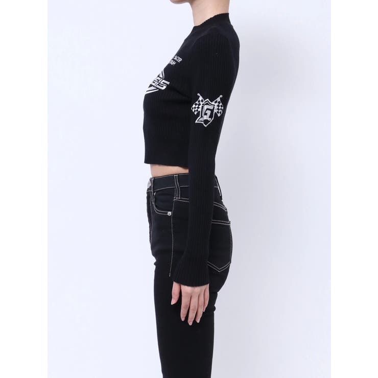 Prada クロップド カーディガン | ブラック | FARFETCH JP