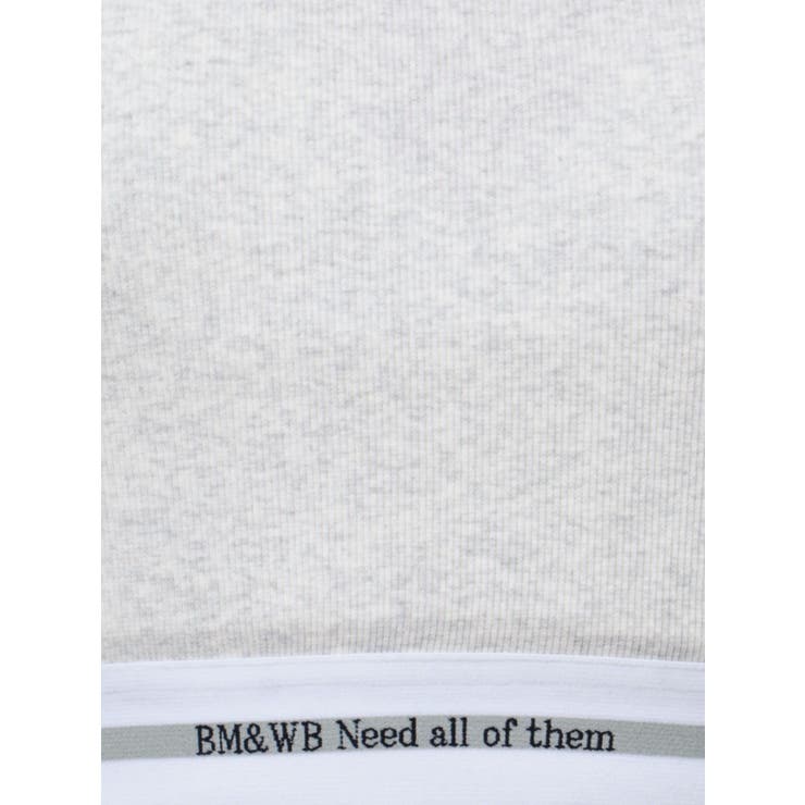 BM＆WB JQリブショートロンT[品番：MKSW0059195]｜GYDA