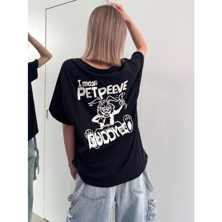 【WEB限定】PET PEEVE BUNNYポケットTシャツ | GYDA | 詳細画像16 