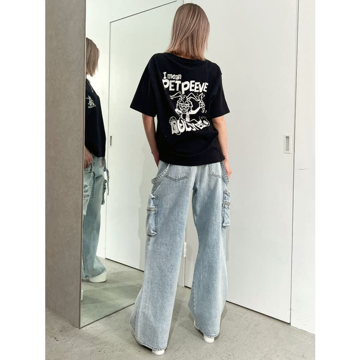 【WEB限定】PET PEEVE BUNNYポケットTシャツ | GYDA | 詳細画像19 
