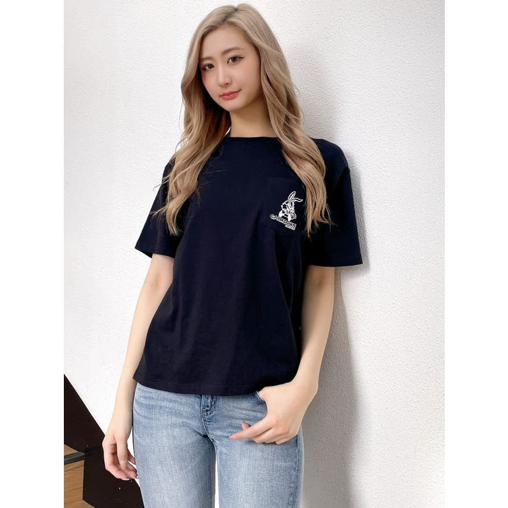 【WEB限定】PET PEEVE BUNNYポケットTシャツ | GYDA | 詳細画像20 