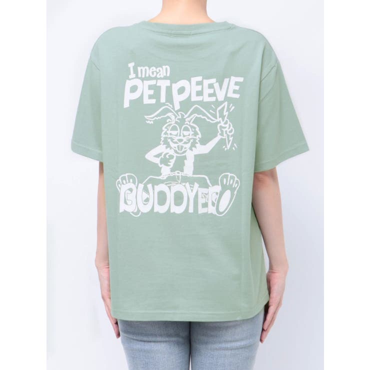 【WEB限定】PET PEEVE BUNNYポケットTシャツ | GYDA | 詳細画像37 