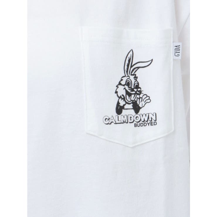 【WEB限定】PET PEEVE BUNNYポケットTシャツ | GYDA | 詳細画像43 