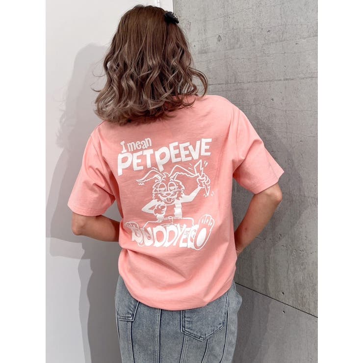 【WEB限定】PET PEEVE BUNNYポケットTシャツ | GYDA | 詳細画像5 