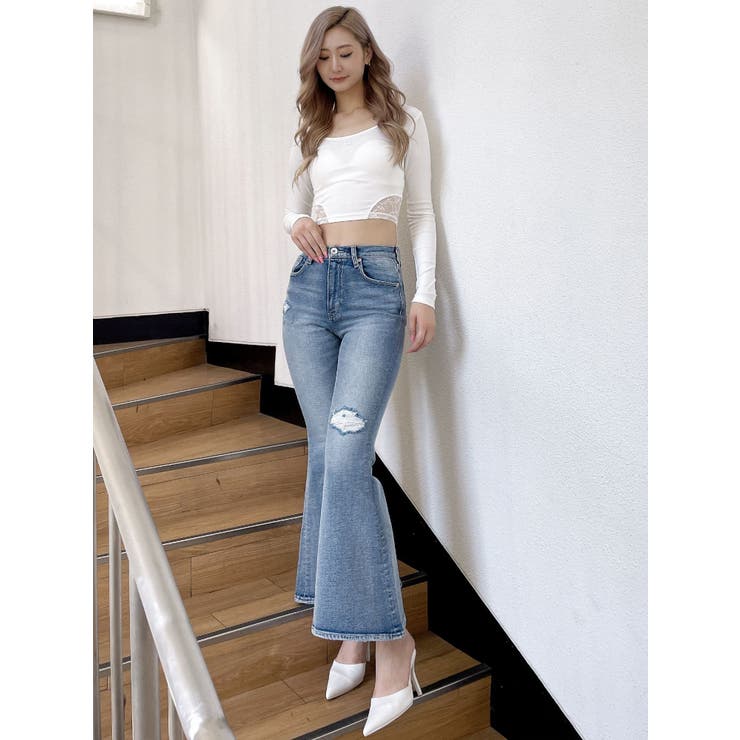 SIDEレースドッキングショートロンT[品番：MKSW0059690]｜GYDA