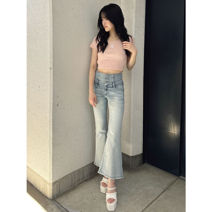 再入荷】Square gyda STONE テレコ トップス[品番：MKSW0059522]｜GYDA