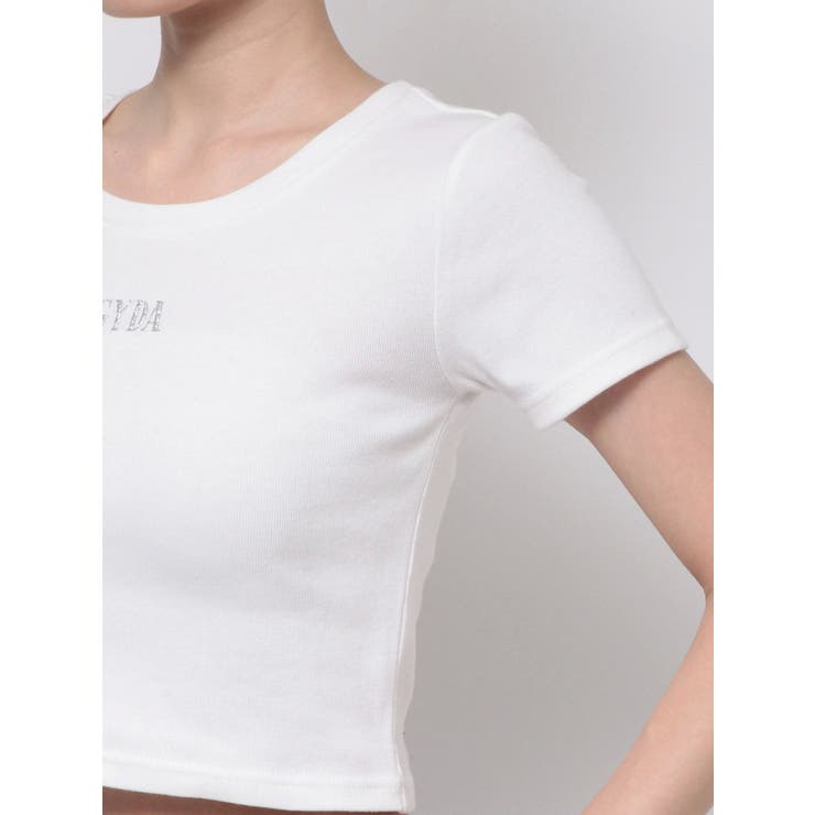 GLITTER GYDAショートTシャツ[品番：MKSW0058745]｜GYDA
