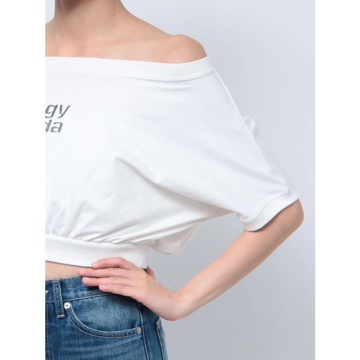 Square gyda エンボス オフショル トップス | GYDA | 詳細画像33 