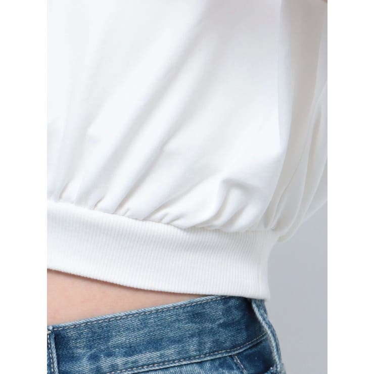 Square gyda エンボス オフショル トップス | GYDA | 詳細画像34 