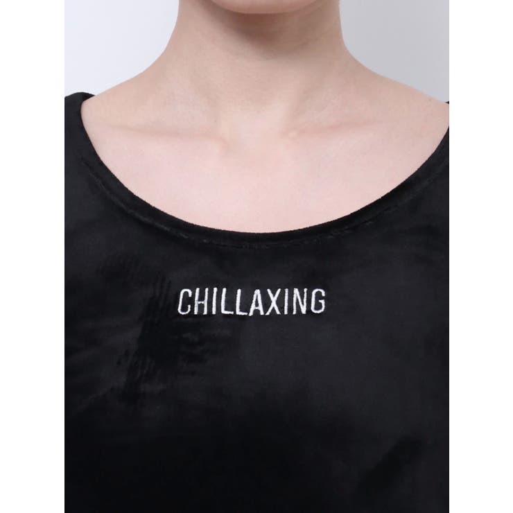 CHILLAXING embroideryベロアトップス | GYDA | 詳細画像24